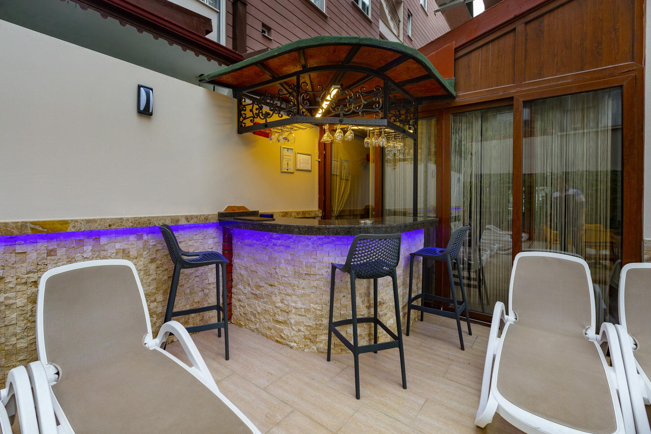 Alanya Beach Hotel Bagian luar foto