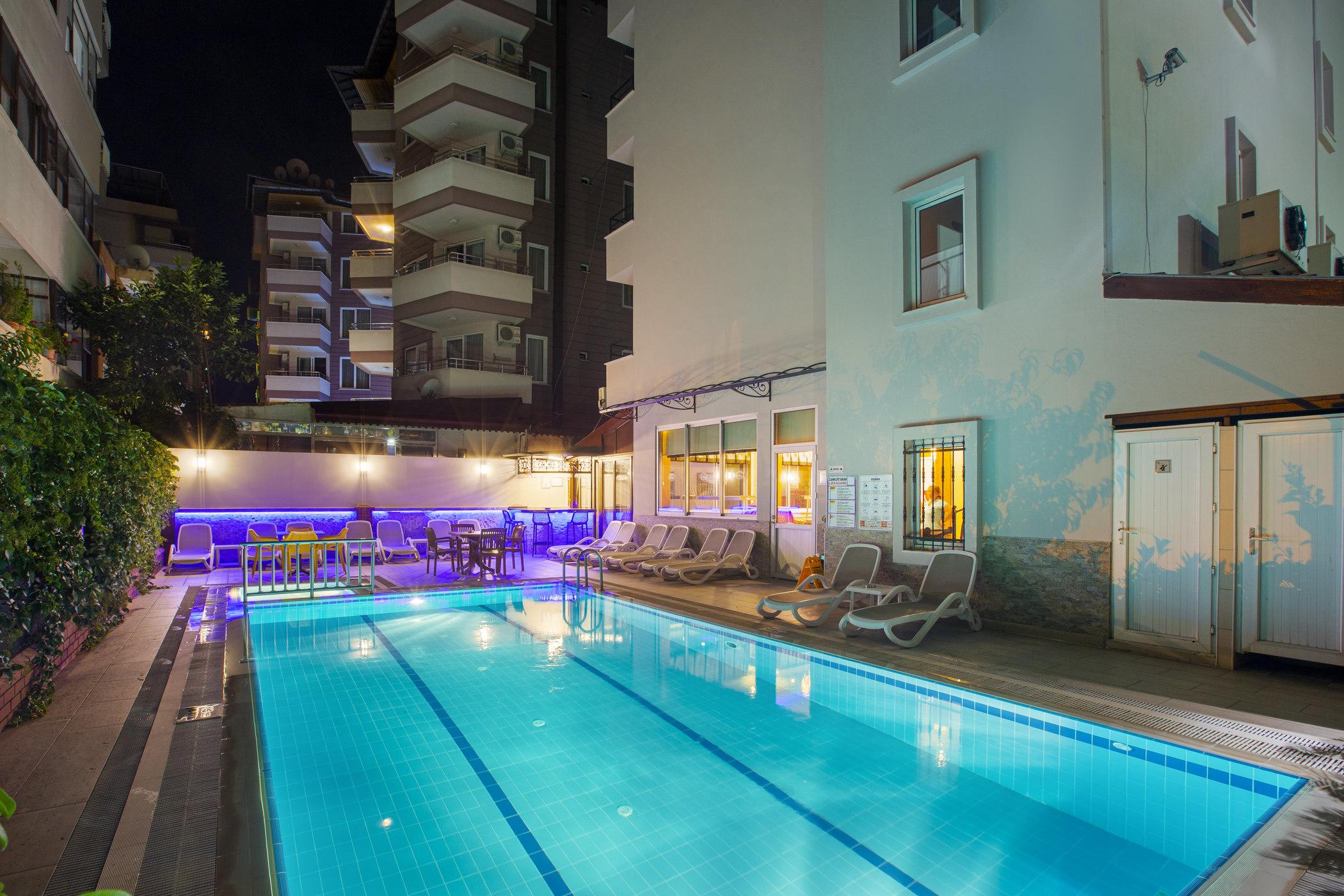Alanya Beach Hotel Bagian luar foto