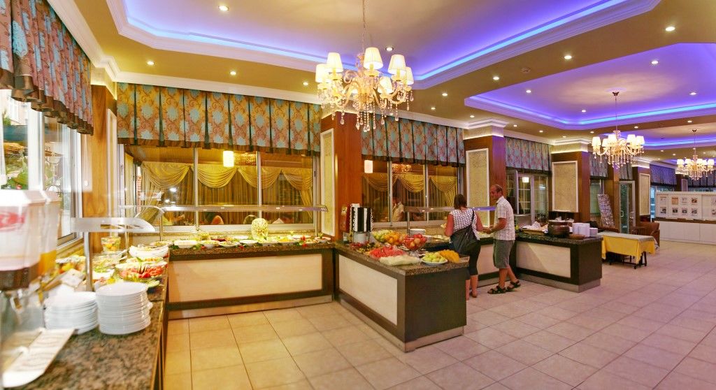 Alanya Beach Hotel Bagian luar foto