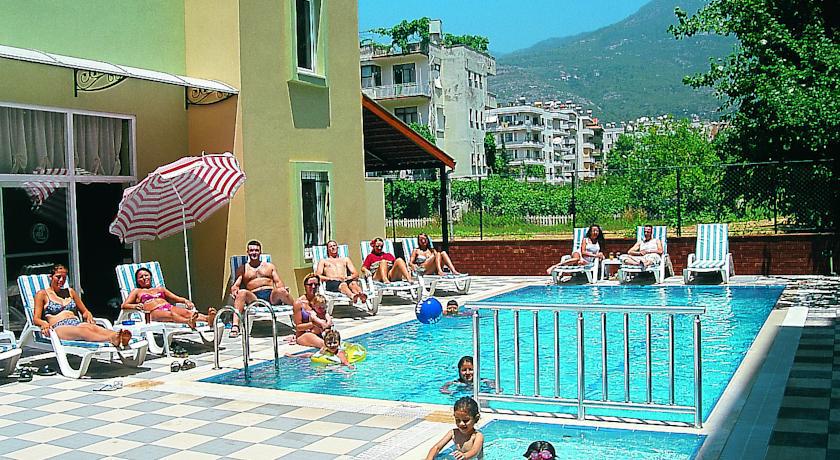 Alanya Beach Hotel Bagian luar foto