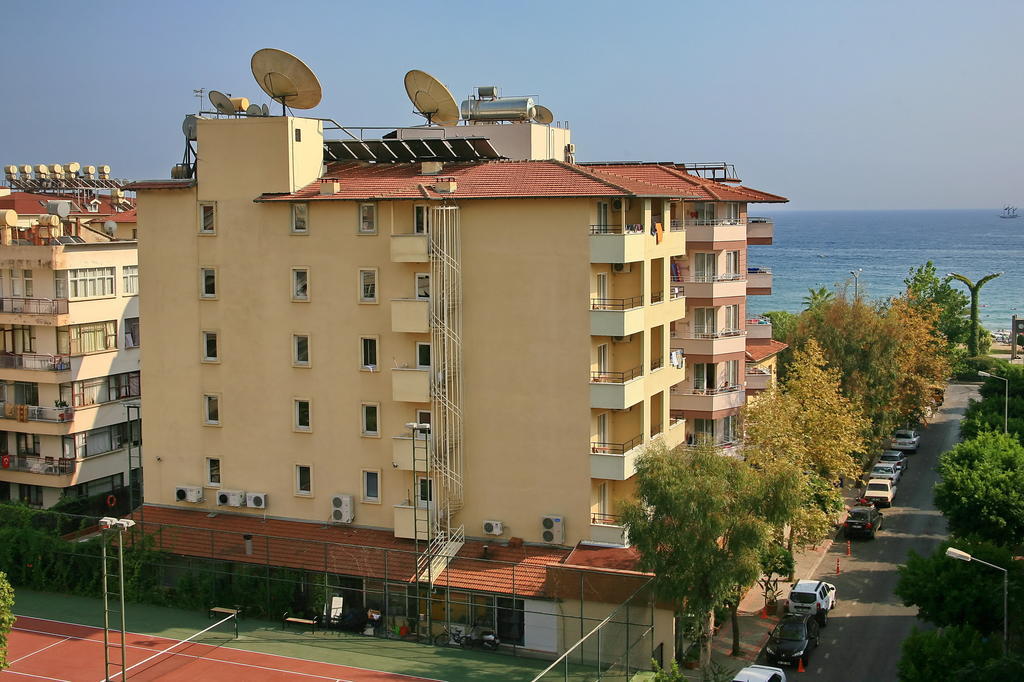 Alanya Beach Hotel Bagian luar foto