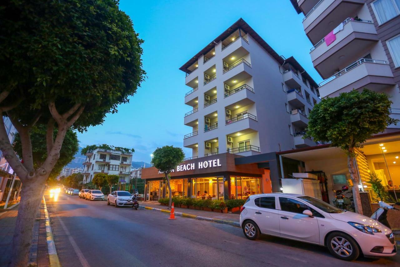 Alanya Beach Hotel Bagian luar foto
